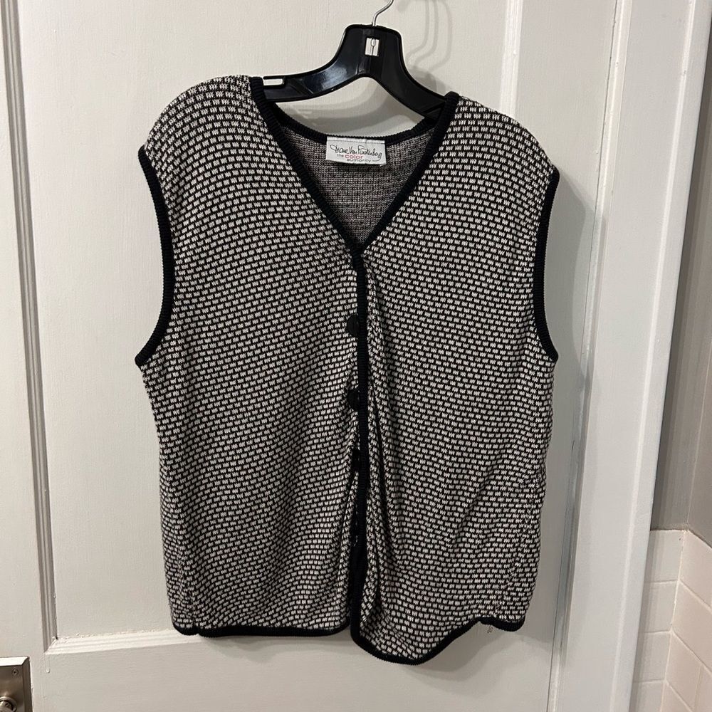 Vintage Button Vest